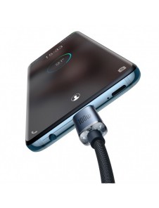 Baseus Crystal Shine Series-kabel USB-kabel för snabb laddning och dataöverföring USB Typ C - USB Typ C 100W 2m svart (CAJY00070