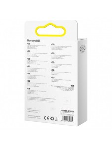 Baseus Crystal Shine Series-kabel USB-kabel för snabb laddning och dataöverföring USB Typ C - USB Typ C 100W 2m svart (CAJY00070