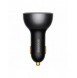 Baseus Digital Display Snabb Billaddare USB-A / USB-C PD3.1 140W svart + USB-C-kabel Baseus Superior Series 5A 240W 1m svart (CG