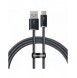 Baseus Dynamic Series USB-kabel - USB Type C 100W 1m grå (CALD000616)