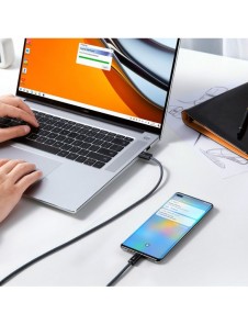 Baseus Dynamic Series USB-kabel - USB Type C 100W 1m grå (CALD000616)