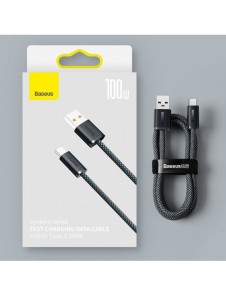 Baseus Dynamic Series USB-kabel - USB Type C 100W 1m grå (CALD000616)