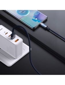 Baseus Explorer Series-kabel USB-kabel - USB Typ C 100W 1m blå (CATS000203)
