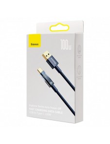 Baseus Explorer Series-kabel USB-kabel - USB Typ C 100W 1m blå (CATS000203)