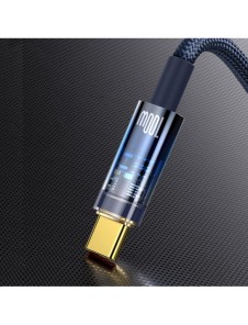 Baseus Explorer Series-kabel USB-kabel - USB Typ C 100W 2m blå (CATS000303)
