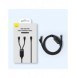 Baseus Flash Series II snabbladdningskabel 2in1 USB-C - 2xUSB-C 100W 1,5m svart