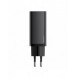 Baseus GaN2 Lite snabbladdare 65W USB / USB Typ C Quick Charge 3.0 Power Delivery (galliumnitrid) svart (CCGAN2L-B01)