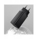 Baseus GaN2 Lite snabbladdare 65W USB / USB Typ C Quick Charge 3.0 Power Delivery (galliumnitrid) svart (CCGAN2L-B01)