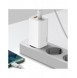 Baseus GaN2 Lite snabbladdare 65W USB / USB Typ C Quick Charge 3.0 Power Delivery (galliumnitrid) vit (CCGAN2L-B02)