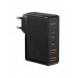Baseus GaN2 Pro snabbladdare 100W USB / USB Typ C Snabbladdning 4+ Strömförsörjning svart (CCGAN2P-L01)