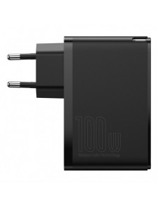 Baseus GaN2 Pro snabbladdare 100W USB / USB Typ C Snabbladdning 4+ Strömförsörjning svart (CCGAN2P-L01)