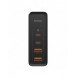 Baseus GaN2 Pro snabbladdare 100W USB / USB Typ C Snabbladdning 4+ Strömförsörjning svart (CCGAN2P-L01)