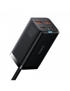 Baseus GaN3 Pro snabb universal GaN-laddare 2 x USB Typ C / 2 x USB 100W PD3.0, QC4.0 +, AFC svart (CCGP000101)