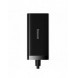 Baseus GaN3 Pro snabb universal GaN-laddare 2 x USB Typ C / 2 x USB 100W PD3.0, QC4.0 +, AFC svart (CCGP000101)