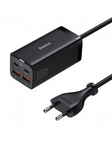Baseus GaN3 Pro snabb universal GaN-laddare 2 x USB Typ C / 2 x USB 100W PD3.0, QC4.0 +, AFC svart (CCGP000101)
