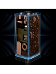 Baseus GaN3 Pro snabb universal GaN-laddare 2 x USB Typ C / 2 x USB 100W PD3.0, QC4.0 +, AFC svart (CCGP000101)