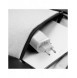 Baseus GaN3 Pro snabb universal GaN-laddare 2 x USB Typ C / USB + kabel USB Typ C - USB Typ C 65W PD3.0, QC4.0 +, AFC vit (CCGP0