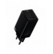 Baseus GaN3 Pro snabb universal GaN-laddare 2 x USB Typ C / USB 65W PD3.0, QC4.0 +, AFC svart + USB Typ C - USB Typ C-kabel 1m (