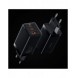Baseus GaN3 Pro snabb universal GaN-laddare 2 x USB Typ C / USB 65W PD3.0, QC4.0 +, AFC svart + USB Typ C - USB Typ C-kabel 1m (