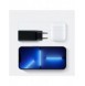 Baseus GaN3 Pro snabb universal GaN-laddare 2 x USB Typ C / USB 65W PD3.0, QC4.0 +, AFC svart + USB Typ C - USB Typ C-kabel 1m (