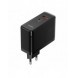 Baseus GaN5 Pro snabb universal väggladdare GaN USB Typ C / USB 100W PD3.0, QC4.0+, AFC svart (CCGP090201)