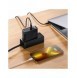 Baseus GaN5 Pro snabb universal väggladdare GaN USB Typ C / USB 100W PD3.0, QC4.0+, AFC svart (CCGP090201)