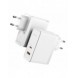 Baseus GaN5 Pro snabb universal väggladdare GaN USB Typ C / USB 100W PD3.0, QC4.0+, AFC vit (CCGP090202)
