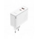 Baseus GaN5 Pro snabb universal väggladdare GaN USB Typ C / USB 100W PD3.0, QC4.0+, AFC vit (CCGP090202)