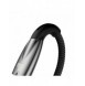 Baseus Glimmer Series Snabbladdningskabel USB-A - USB-C 100W 480Mbps 2m svart