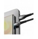 Baseus Glimmer Series Snabbladdningskabel USB-A - USB-C 100W 480Mbps 2m svart