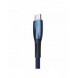 Baseus Glimmer Series Snabbladdningskabel USB-A - USB-C 100W 480Mbps 2m blå