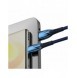 Baseus Glimmer Series Snabbladdningskabel USB-A - USB-C 100W 480Mbps 2m blå