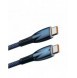 Baseus Glimmer Series Snabbladdningskabel USB-C 480Mbps PD 100W 2m Blå