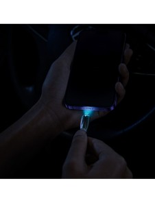 Baseus Glimmer Series Snabbladdningskabel USB-C 480Mbps PD 100W 2m Blå