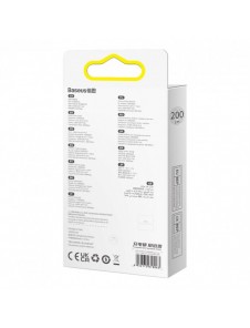 Baseus Glimmer Series Snabbladdningskabel USB-C 480Mbps PD 100W 2m Blå