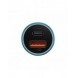 Baseus Golden Contactor Max snabb billaddare USB + USB typ C 60 W Snabbladdning blå (CGJM000103)