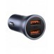 Baseus Golden Contactor Pro snabb billaddare 2x USB 40 W Snabbladdning SCP FCP AFC + USB-kabel - USB Typ C grå (TZCCJD-A0G)