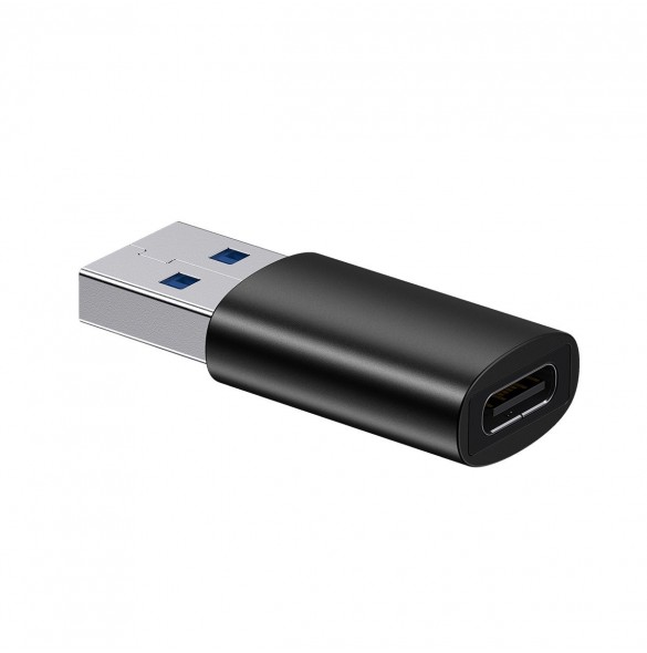 Baseus Ingenuity Series Mini USB 3.1 OTG till USB Typ C-adapter svart (ZJJQ000101)