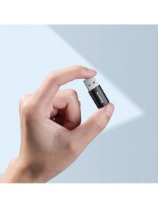 Baseus Ingenuity Series Mini USB 3.1 OTG till USB Typ C-adapter svart (ZJJQ000101)