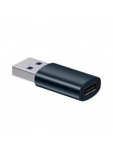Baseus Ingenuity Series Mini USB 3.1 OTG till USB Typ C-adapter blå (ZJJQ000103)