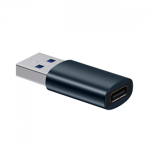 Baseus Ingenuity Series Mini USB 3.1 OTG till USB Typ C-adapter blå (ZJJQ000103)
