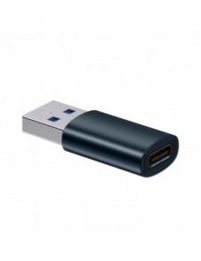 Baseus Ingenuity Series Mini USB 3.1 OTG till USB Typ C-adapter blå (ZJJQ000103)