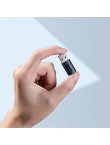 Baseus Ingenuity Series Mini USB 3.1 OTG till USB Typ C-adapter blå (ZJJQ000103)
