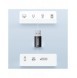 Baseus Ingenuity Series Mini USB 3.1 OTG till USB Typ C-adapter blå (ZJJQ000103)