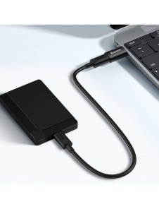 Baseus Ingenuity Series Mini USB 3.1 OTG till USB Typ C-adapter blå (ZJJQ000103)