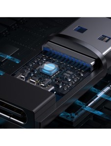 Baseus Ingenuity Series Mini USB 3.1 OTG till USB Typ C-adapter blå (ZJJQ000103)