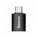Baseus Ingenuity Series pluggadapter USB Typ C till USB-A 3.2 gen 1 svart (ZJJQ000001)