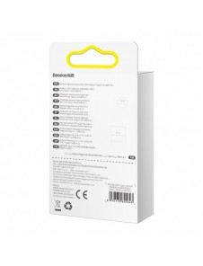 Baseus Ingenuity Series pluggadapter USB Typ C till USB-A 3.2 gen 1 svart (ZJJQ000001)