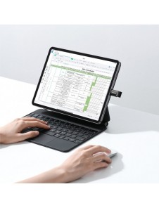 Baseus Ingenuity Series pluggadapter USB Typ C till USB-A 3.2 gen 1 svart (ZJJQ000001)