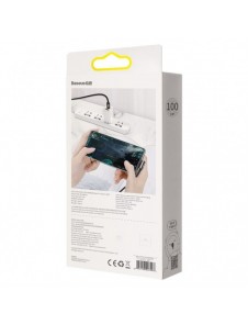 Baseus legendariska vinklade snabbladdningskabel USB typ C - USB typ C 100W 5A 1m svart (CATCS-01)